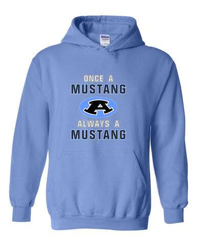 Aldine Mustangs Once A Men's Hoodie