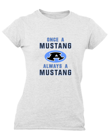 Aldine Mustangs Once A Women's Premium SS T-Shirt