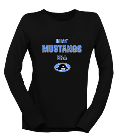 Aldine Mustangs Era #1 Women's Premium LS T-Shirt