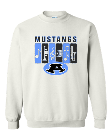 Aldine Mustangs Band # 2 Men's Sweatshirt