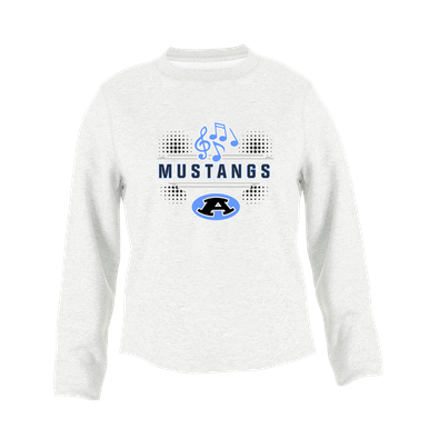 Aldine Mustangs Band # 3 Women's Sweatshirt