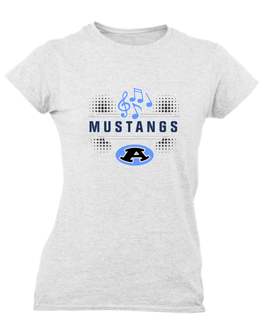 Aldine Mustangs Band # 3 Women's SS T-Shirt