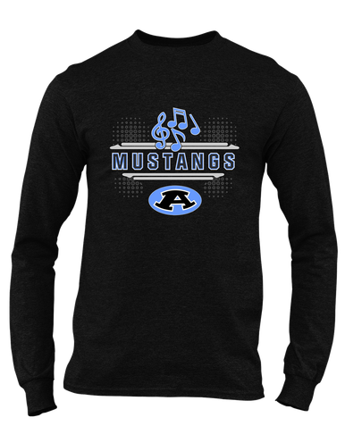 Aldine Mustangs Band # 3 Men's Premium LS T-Shirt