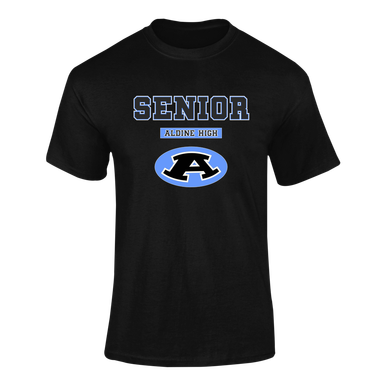 Aldine Mustangs Senior #2 Men's SS T-Shirt