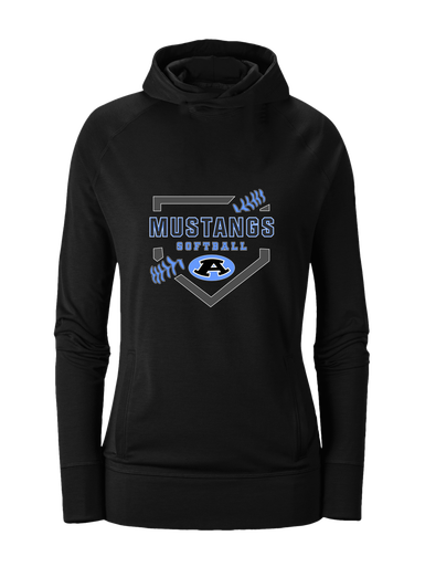 Aldine Mustangs Softball #2 Women's Hoodie