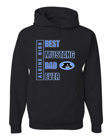 Aldine Mustangs Best Mustang Dad Men's Premium Hoodie