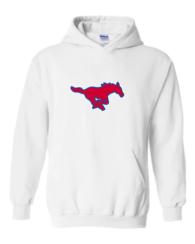 Grapevine Mustangs Mascot #1 Men's Hoodie