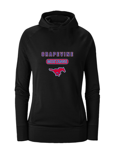 Grapevine Mustangs Mascot #3 Women's Hoodie