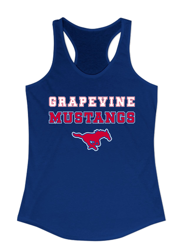 Grapevine Mustangs Spirit Women's Tank Top