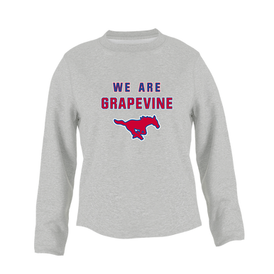 Grapevine Mustangs We Are Women's Sweatshirt