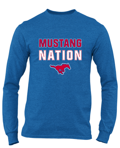 Grapevine Mustangs Nation #2 Men's Premium LS T-Shirt