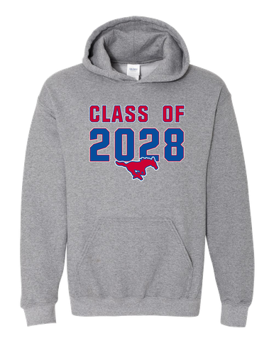Grapevine Mustangs Class of 2028 Men's Hoodie