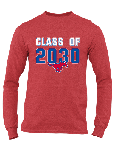 Grapevine Mustangs Class of 2030 Men's Premium LS T-Shirt