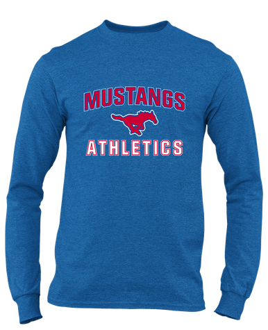 Grapevine Mustangs Athletics Men's LS T-Shirt