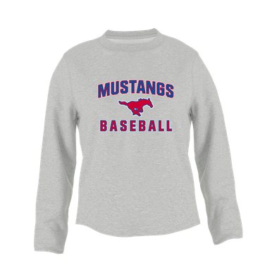 Grapevine Mustangs Baseball #1 Women's Sweatshirt