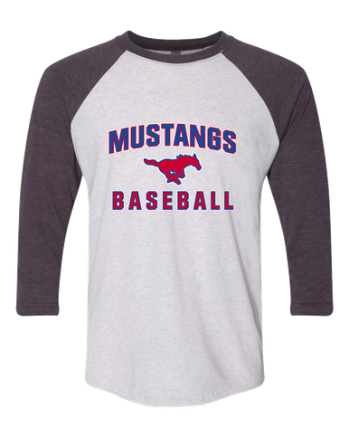 Grapevine Mustangs Baseball #1 Men's Baseball T-Shirt