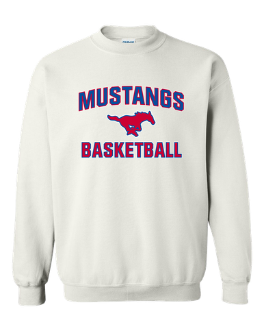 Grapevine Mustangs Basketball #1 Men's Sweatshirt