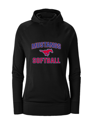 Grapevine Mustangs Softball #1 Women's Hoodie