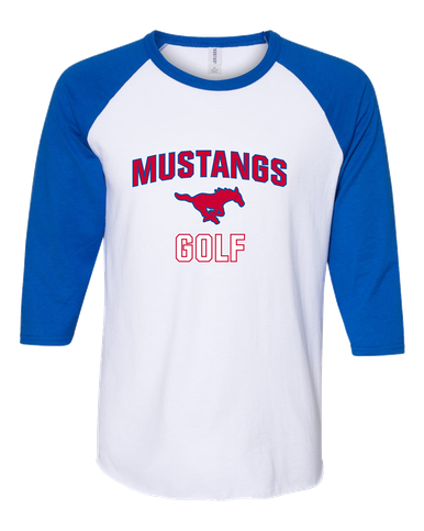 Grapevine Mustangs Golf Men's Baseball T-Shirt