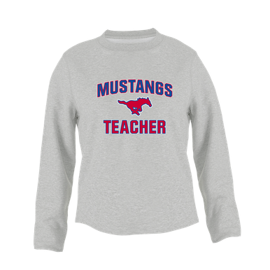 Grapevine Mustangs Teacher Women's Sweatshirt