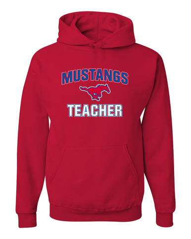Grapevine Mustangs Teacher Men's Premium Hoodie