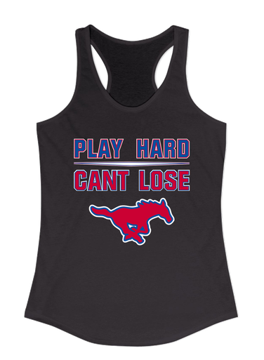 Grapevine Mustangs Play Hard, Can't Lose Women's Tank Top