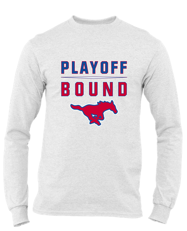 Grapevine Mustangs Playoff Bound Men's LS T-Shirt