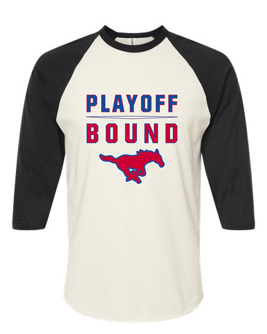 Grapevine Mustangs Playoff Bound Men's Baseball T-Shirt