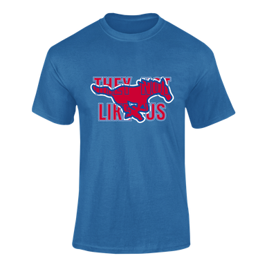 Grapevine Mustangs They Not Like Us #2 Men's Premium SS T-Shirt