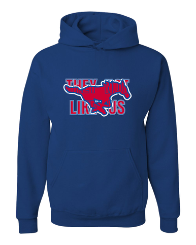 Grapevine Mustangs They Not Like Us #2 Men's Premium Hoodie