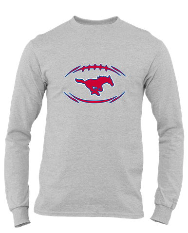 Grapevine Mustangs Football #3 Men's Premium LS T-Shirt