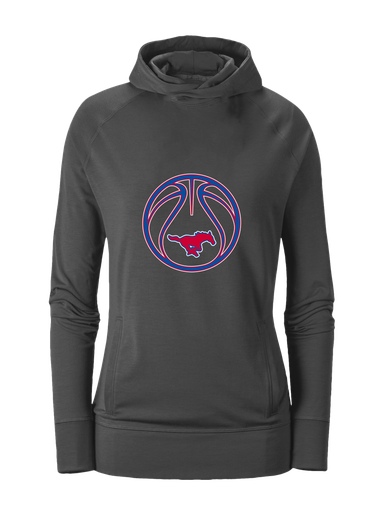 Grapevine Mustangs Basketball #2 Women's Hoodie