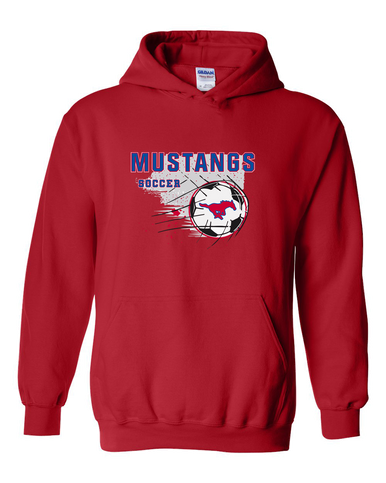 Grapevine Mustangs Soccer #2 Men's Hoodie