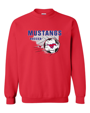 Grapevine Mustangs Soccer #2 Men's Sweatshirt