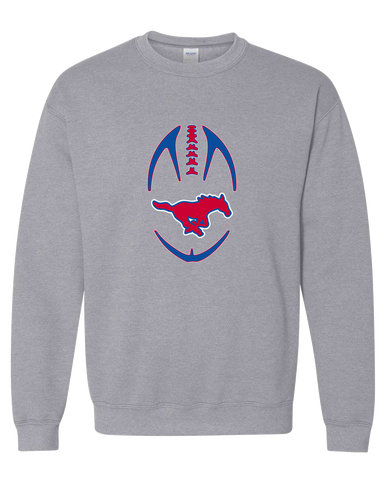 Grapevine Mustangs Football #4 Men's Sweatshirt