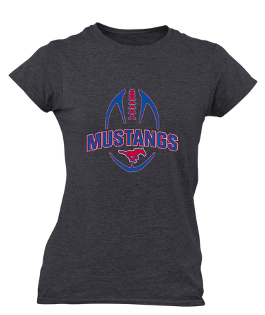 Grapevine Mustangs Football #5 Women's SS T-Shirt