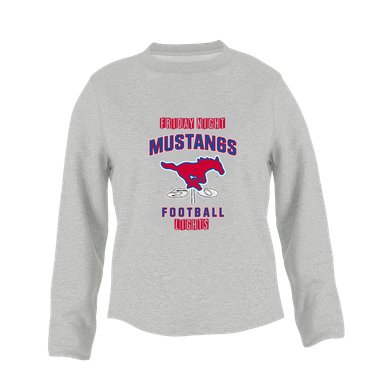 Grapevine Mustangs Football #6 Women's Sweatshirt