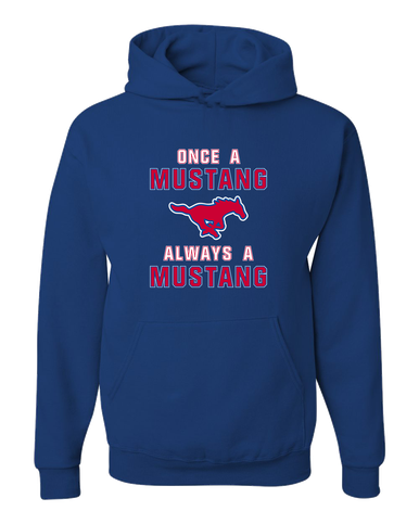 Grapevine Mustangs Once A Men's Premium Hoodie