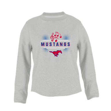 Grapevine Mustangs Band # 3 Women's Sweatshirt