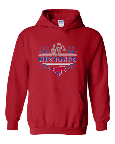Grapevine Mustangs Band # 3 Men's Hoodie