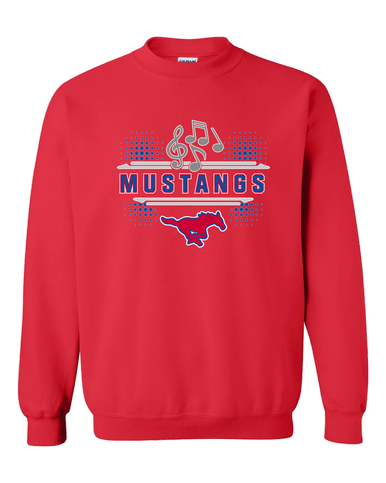 Grapevine Mustangs Band # 3 Men's Sweatshirt