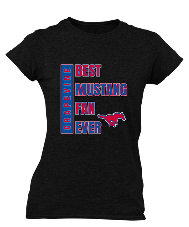 Grapevine Mustangs Best Mustang Fan Women's Premium SS T-Shirt