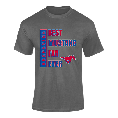 Grapevine Mustangs Best Mustang Fan Men's SS T-Shirt