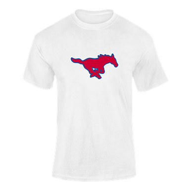 Pearce Mustangs Mascot #1 Men's SS T-Shirt