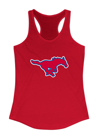 Pearce Mustangs Mascot #1 Women's Tank Top