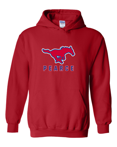 Pearce Mustangs Mascot #2 Men's Hoodie