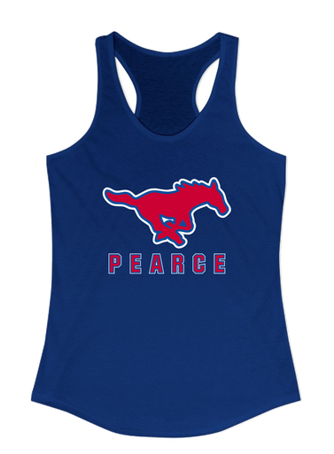 Pearce Mustangs Mascot #2 Women's Tank Top