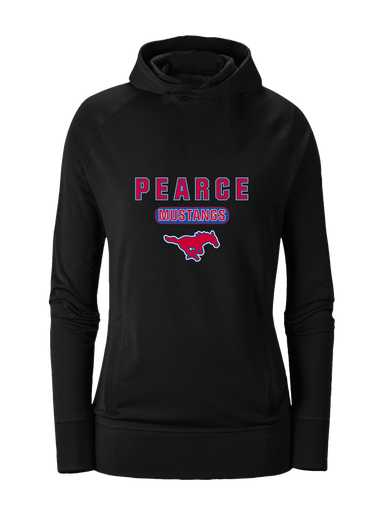 Pearce Mustangs Mascot #3 Women's Hoodie