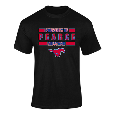 Pearce Mustangs Property Of Men's SS T-Shirt