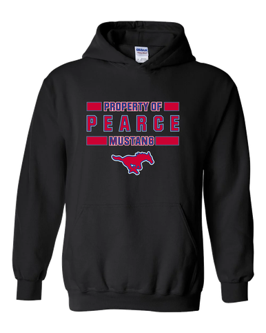 Pearce Mustangs Property Of Men's Hoodie